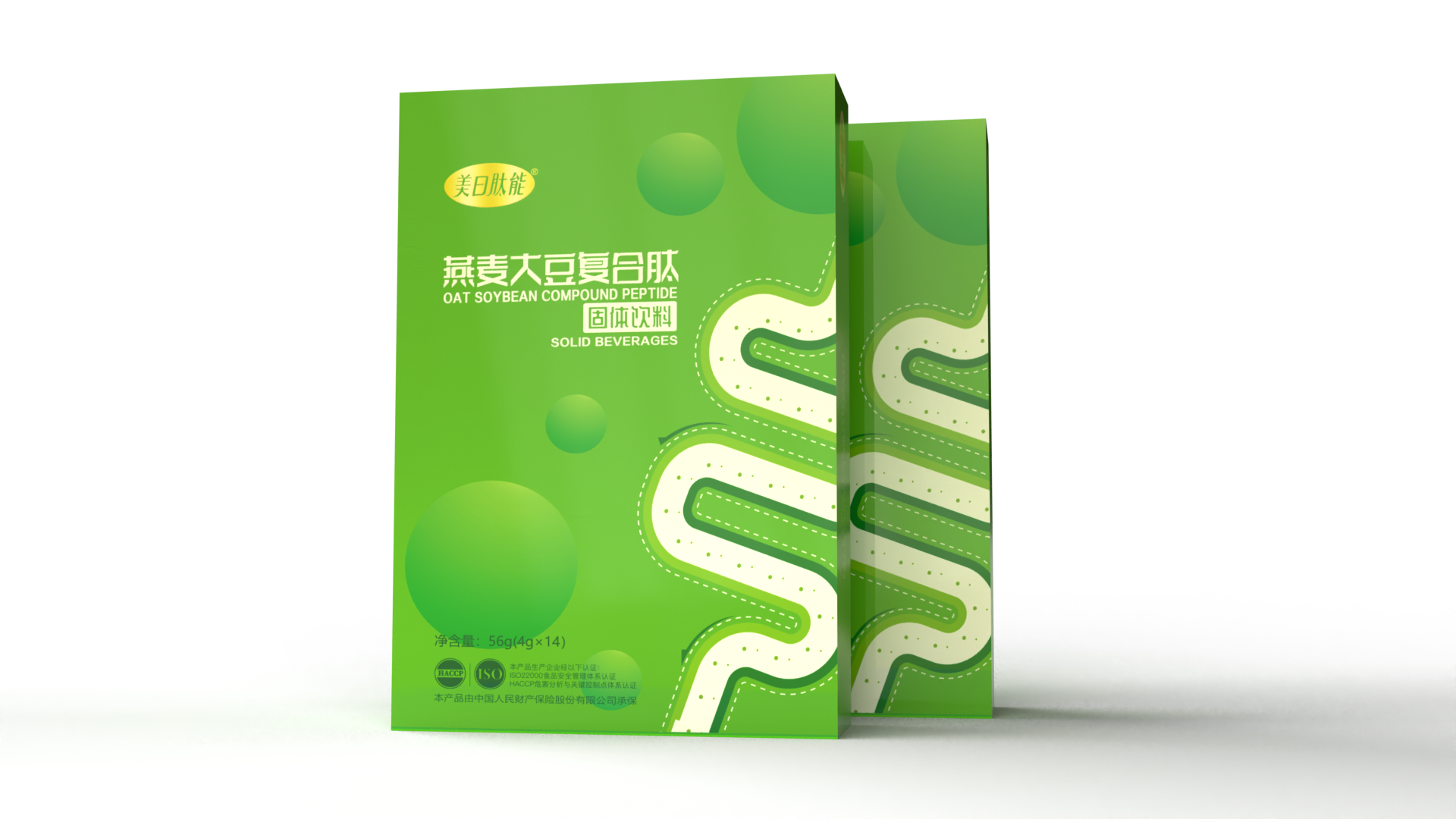 美日肽能燕麦大豆复合肽固体饮料